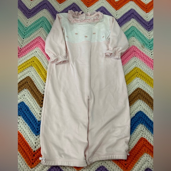 Baby Threads Prima Cotton Gown Outfit - Picture 1 of 3